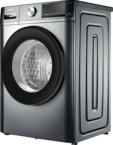 Washing Machine CHIQ CFL100-14586IM3XA Lateral view