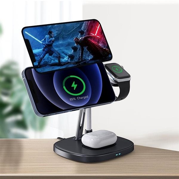 Kabelloses Ladegerät Choetech 4-in-1 Multi-Function Wireless Charger Mermale/Technologie