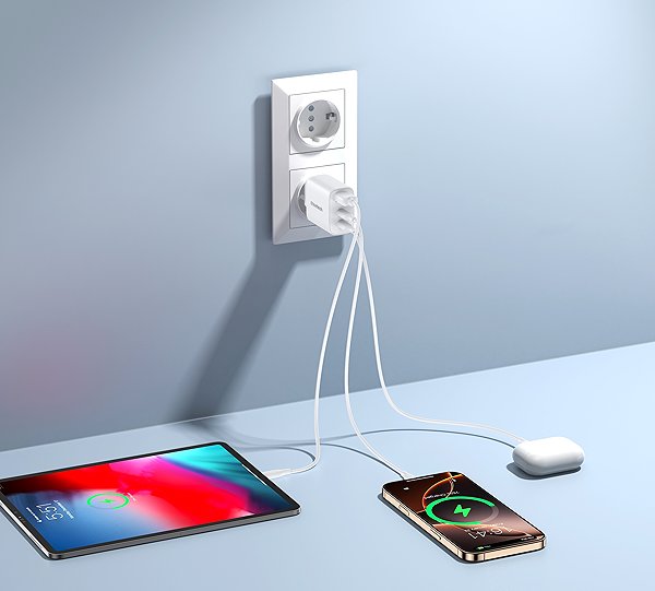 Wall Charger ChoeTech 2C+1A PD30W wall charger ...