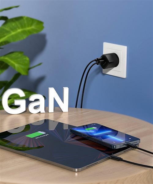 AC Adapter ChoeTech PD33w A+C wall charger(black) ...