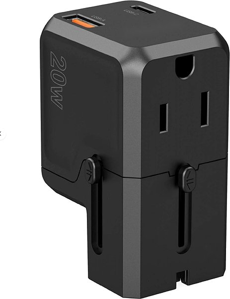 Wall Charger Chotech PD20W C+A Travel Wall Charger (US/EU/UK/AU) ...