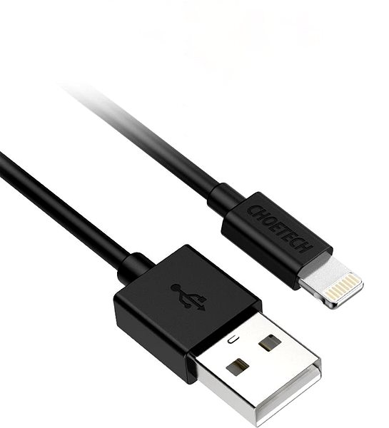Data Cable Choetech MFi USB-A to Lightning Cable Connectivity (ports)