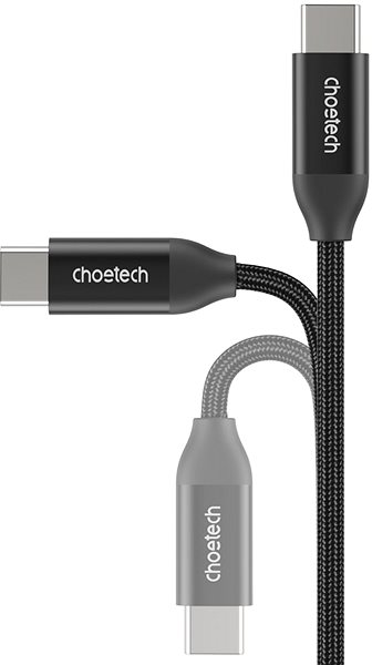 Datenkabel ChoeTech USB-C PD 240W Nylon Cable, 1m ...