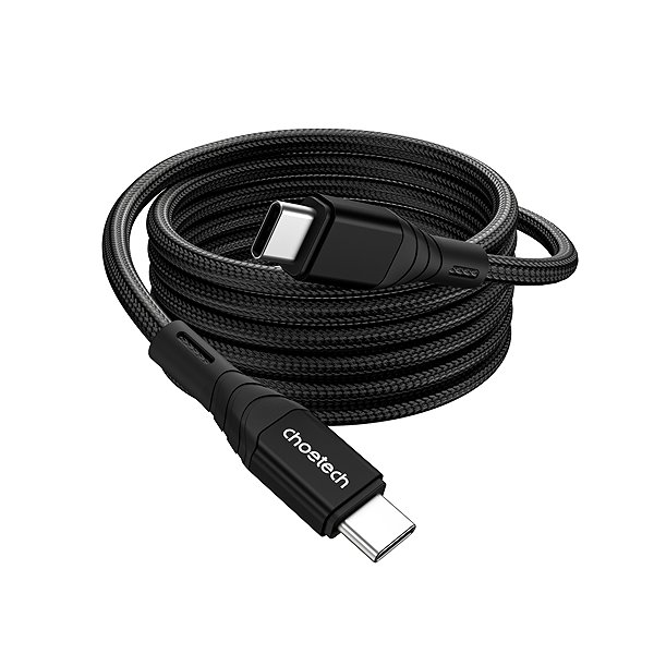 Data Cable Choetech PD100W Type-c to Type-c 1meter Nylon Cable ...