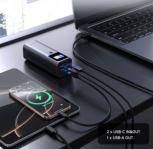 Power Bank ChoeTech 26800mAh PD140W power bank ...