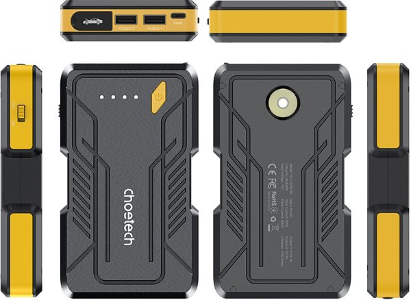 Power Bank ChoeTech 7200mAh Emergency Car Jump Starter ...