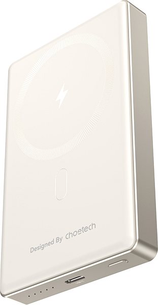 Power Bank ChoeTech PD20W 10000mAh Ultra-thin magnetic power bank SUPER SLIM only 14.6mm--white ...