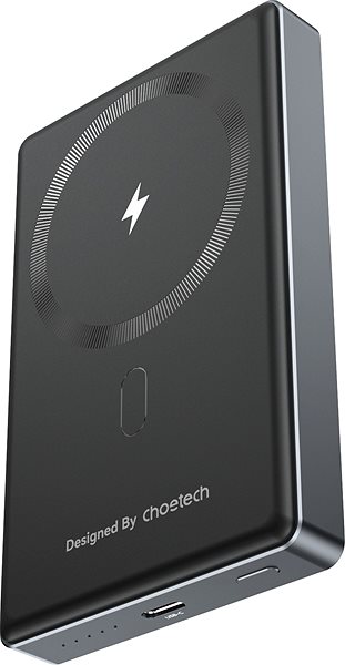 Power Bank ChoeTech PD20W 10000mAh Ultra-thin magnetic power bank SUPER SLIM only 14.6mm--black ...