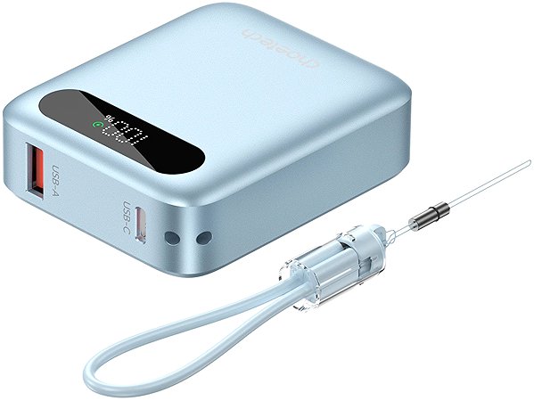 Power Bank ChoeTech CCC Certified 10000mAh mini Digital Power Bank--blue ...