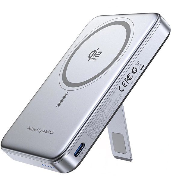 Power Bank ChoeTech MagLeap Qi2.2 Certified 10000mAh PD45W Magnetic Power Bank ...