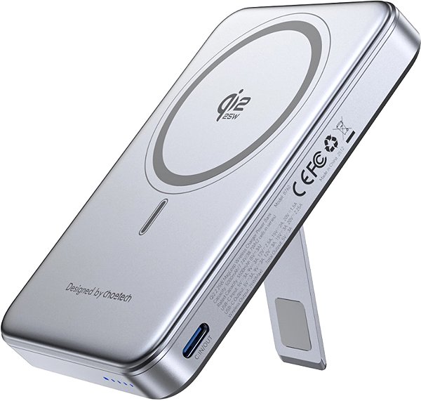 Power Bank ChoeTech MagLeap Qi2.2 Certified 10000mAh PD45W Magnetic Power Bank ...