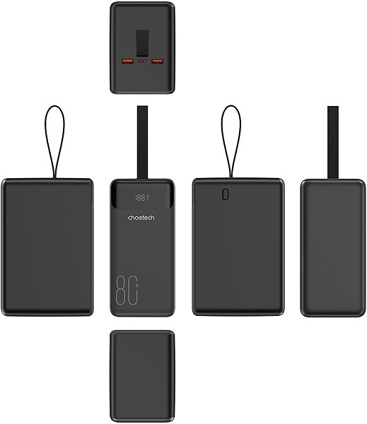 Power Bank ChoeTech 22.5w 80000mAh Power Bank ...