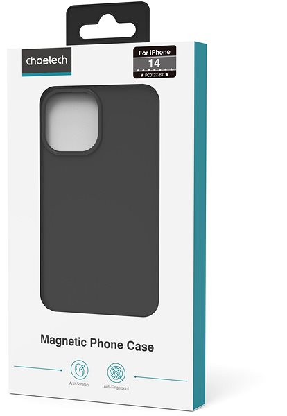 Kryt na mobil ChoeTech Magnetic phone case for iPhone 14 black ...