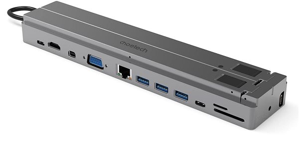 Port-Replikator Choetech klappbare Dockingstation + Laptop-Ständer Anschlussmöglichkeiten (Ports)