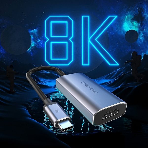 Videokábel ChoeTech USB-C to HDMI 8K Adapter Jellemzők/technológia