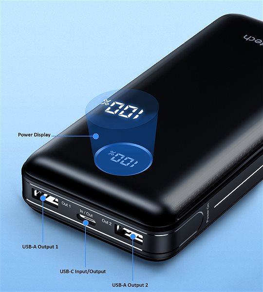 Power Bank ChoeTech Powerbank B653 20000mAh PD 45W Quick Charge ...