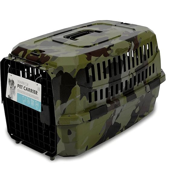 Prepravka pre psa M-Pets Warrior prepravka pre zviera camouflage 57 × 38 × 33 cm ...