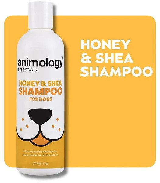 Shampoo for dogs Animology Essentials Shampoo for dogs honey and shea butter 250 ml .
