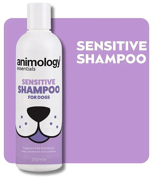 Shampoo for dogs Animology Essentials Gentle shampoo without fragrance for sensitive dogs 250 ml .