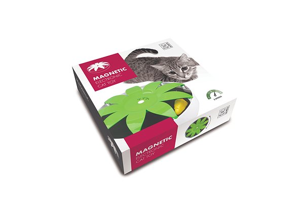 Interaktívna hračka pre mačky M-Pets Magnetic 24,5 × 24,5 × 6 cm ...