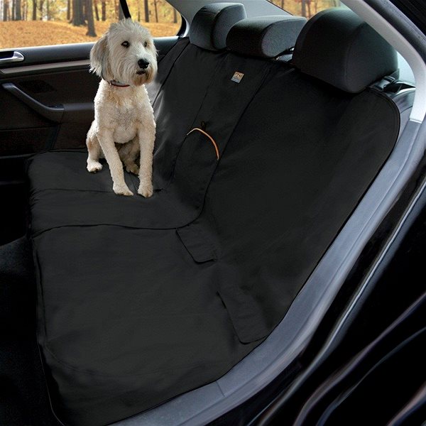Deka pre psa do auta Kurgo Ochranný pléd na zadné sedadlá Wander Bench Seat Cover, čierny ...