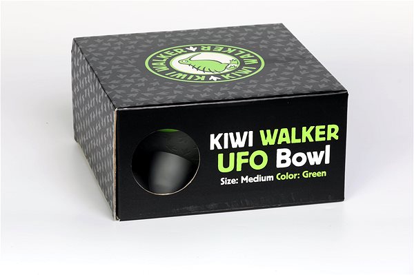 Miska pre psa Kiwi Walker UFO miska, zelená, 750 ml ...