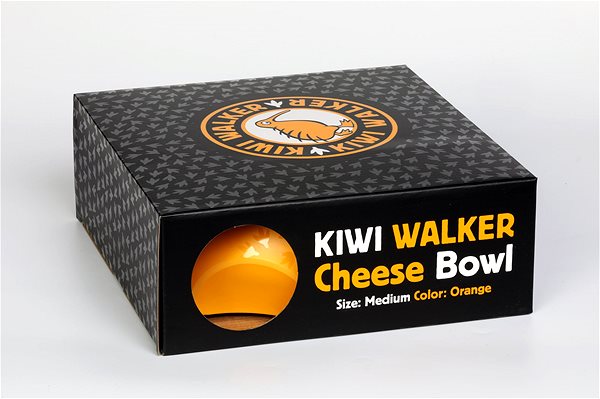 Miska pre psa Kiwi Walker Cheese miska 750 ml oranžová ...