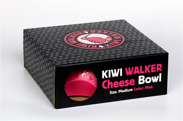 Miska pre psa Kiwi Walker Cheese miska 750 ml ružová ...