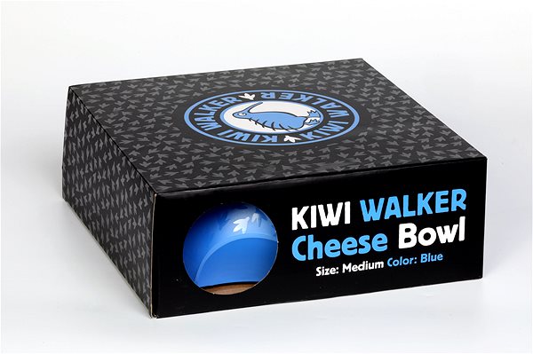 Miska pre psa Kiwi Walker Cheese miska 750 ml modrá ...
