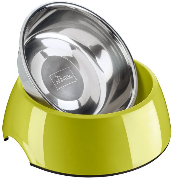 Miska pre psa Hunter miska Colore, limetková 350 ml ...