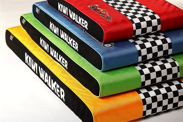 Matrac pre psa Kiwi Walker Racing Cigar ortopedický matrac veľkosť XL, oranžový Vlastnosti/technológia