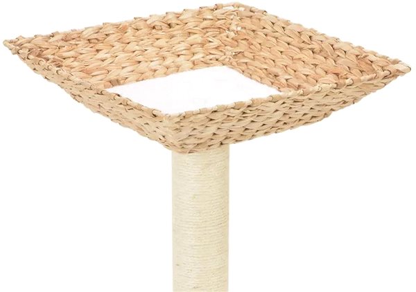 Cat Scratcher Shumee Cat Scratcher with Sisal Posts Sea Grass 48 × 40 × 40cm Features/technology