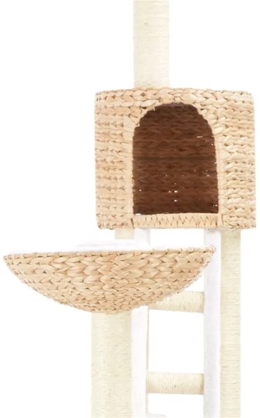 Cat Scratcher Shumee Cat Scratcher with Sisal Column Sea Grass 258 × 40 × 60cm Features/technology