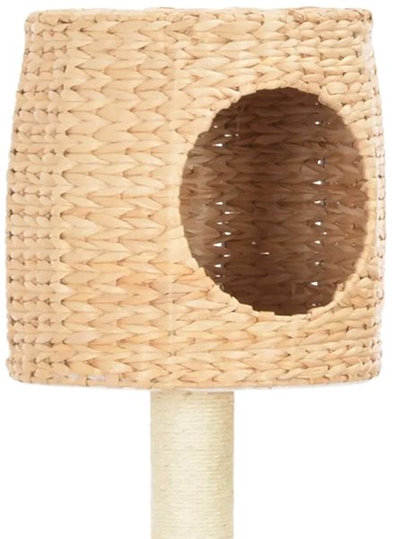 Cat Scratcher Shumee Cat Scratcher with Sisal Posts Sea Grass 153 × 60 × 40cm Features/technology