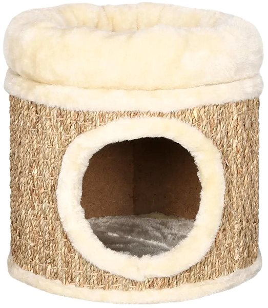 Cat Scratcher Shumee Cat House with Luxury Cushion, Sea Grass 33 × 31cm Screen