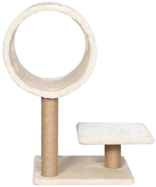 Cat Scratcher Shumee Cat Scratcher with Tunnel Sea Grass 69 × 40 × 40cm Screen