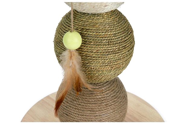 DBL Elio Cat Scratching Post 48 × 32 × 32 cm Features/Technology