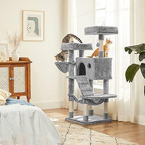 Cat scratching post Artenat Cat tree Shamir, 135 cm, grey .
