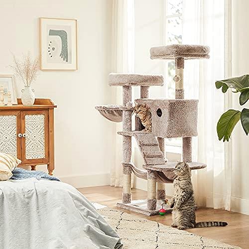 Cat scratching post Artenat Cat tree Samuel, 135 cm, brown .