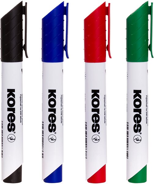 Marker KORES Pens for White Board Package content