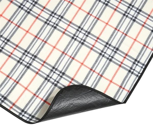 Picknickdecke CILIO Picknick-Decke 145x130 cm, beige-kariert ...