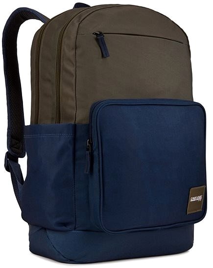 Laptop hátizsák Case Logic Query hátizsák 29L (sötét olíva/kék) Oldalnézet