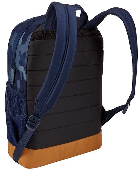Laptop Backpack Case Logic Commence Backpack 24L (DressBlue/Cumin) Back page