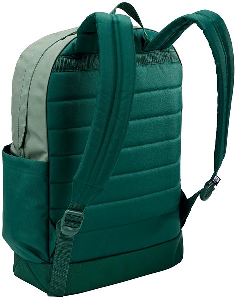 Laptop Backpack Case Logic Commence recycled backpack 24 l Islay Green/Smoke Pine ...