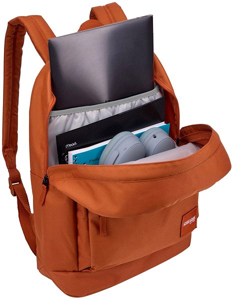 Laptop Backpack Case Logic Commence recycled backpack 24 l Raw Copper ...