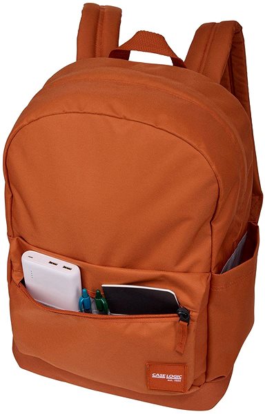 Laptop Backpack Case Logic Commence recycled backpack 24 l Raw Copper ...