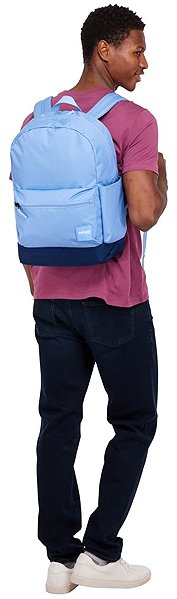 Laptop-Rucksack Case Logic Commence recycelter Rucksack 24 l CCAM1216 - hellblau ...