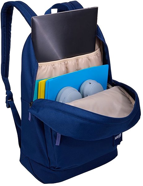 Laptop Backpack Case Logic Commence recycled backpack 24 l CCAM1216 - navy blue ...