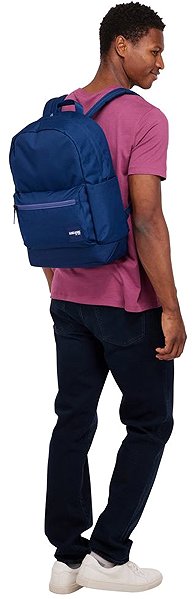 Laptop-Rucksack Case Logic Commence recycelter Rucksack 24 l CCAM1216 - marineblau ...