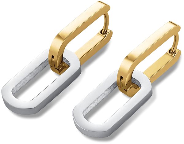 Rosefield Women's gold-plated earrings, JEDLG-J712.